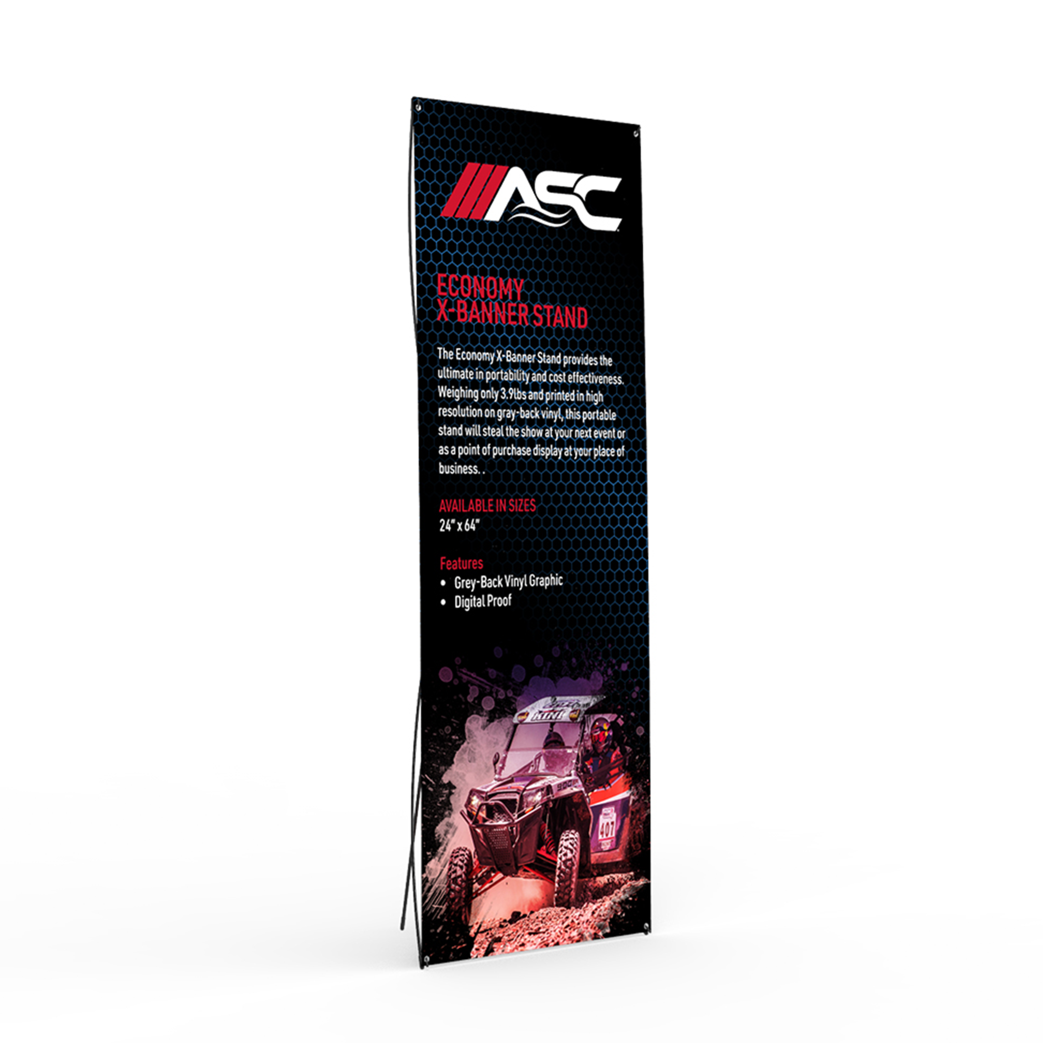 Economy Indoor X-Banner Stand