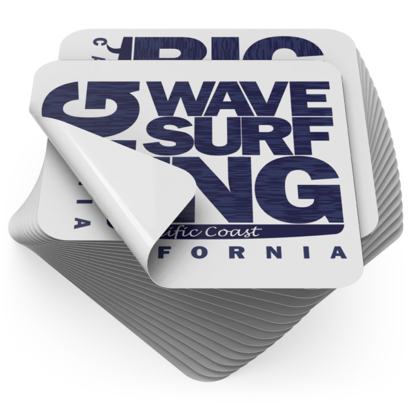 7 Mil White Static Cling (Back Mount)