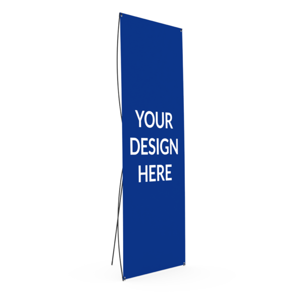 Adjustable economy X banner stand