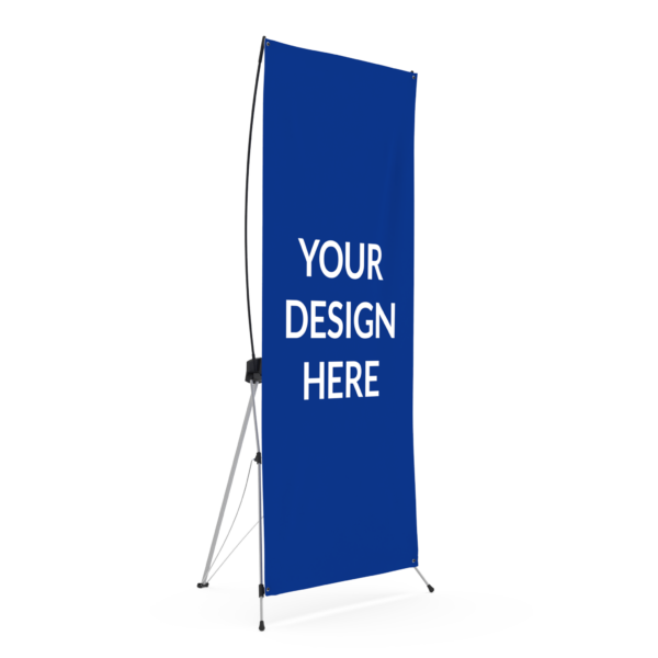 Adjustable X banner stand