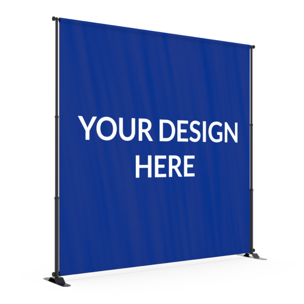 Adjustable banner stand