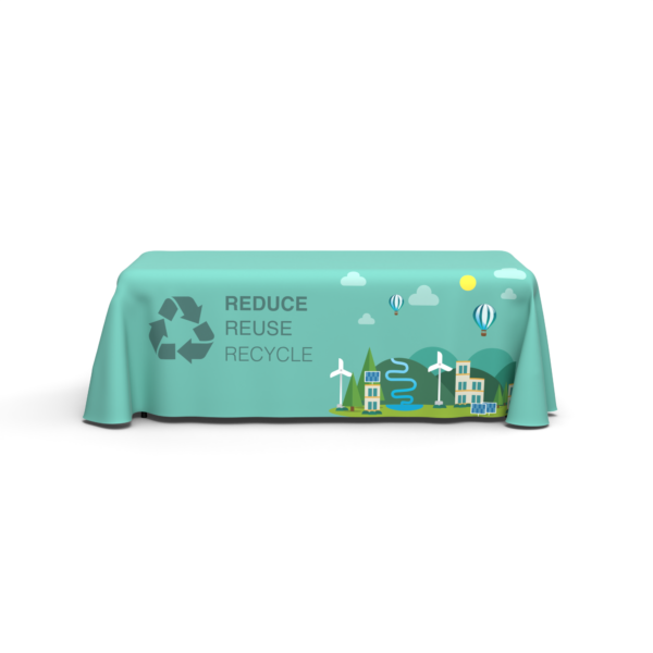 6ft Recycled Polyester Table Throw