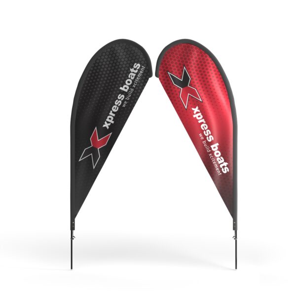 Xpress® 14ft Teardrop Banner – Double Sided