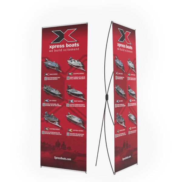 Xpress® Economy Indoor X-Banner Stand