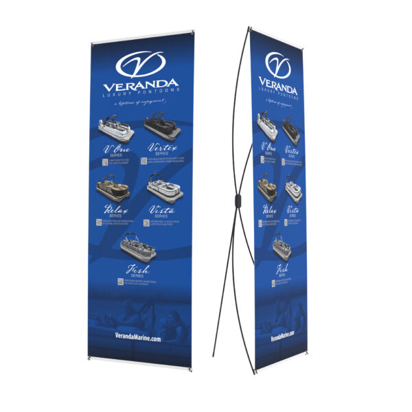 Veranda® Economy Indoor X-Banner Stand