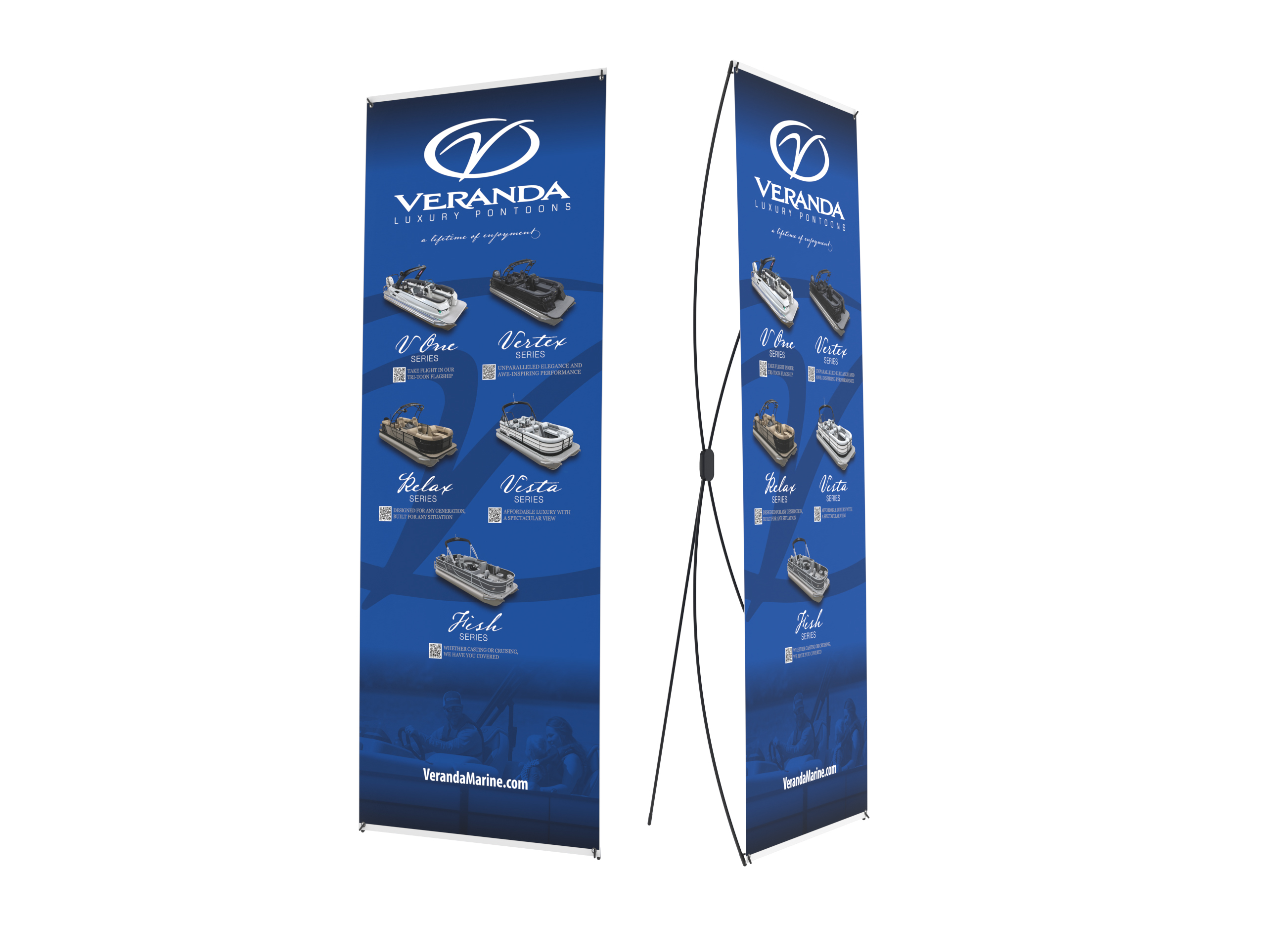 Veranda® Economy Indoor X-Banner Stand